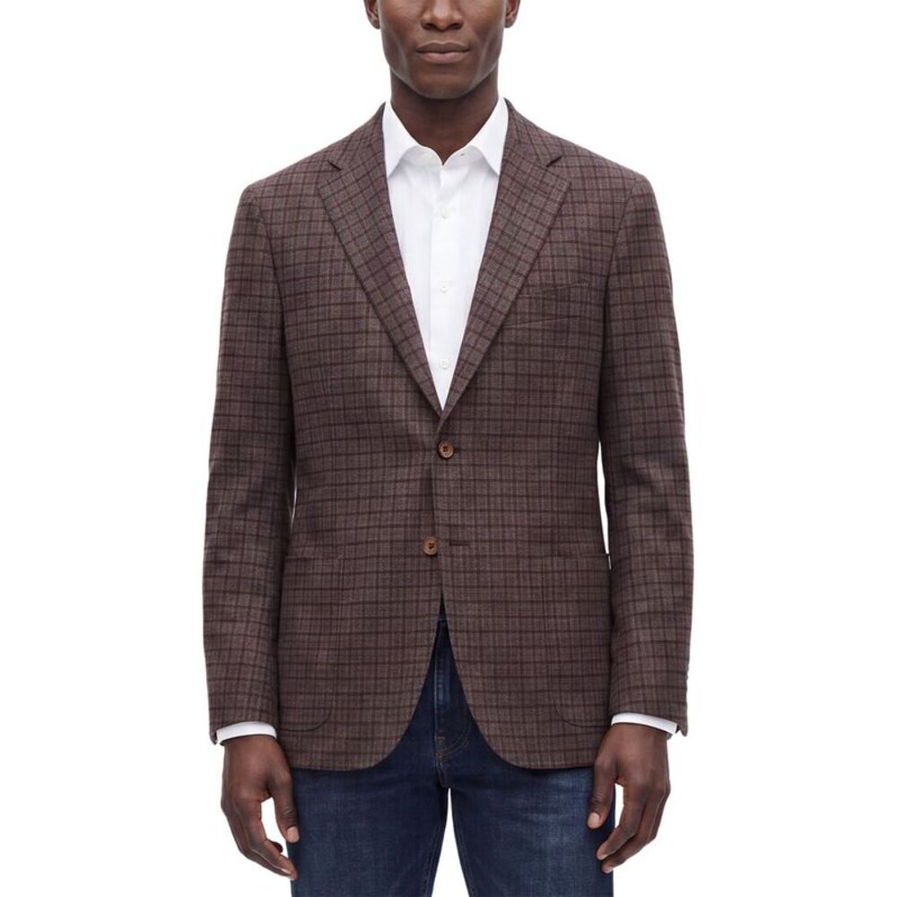 Corneliani Mens  Cc Collection Road To Excellence Tattersall Check Wool &